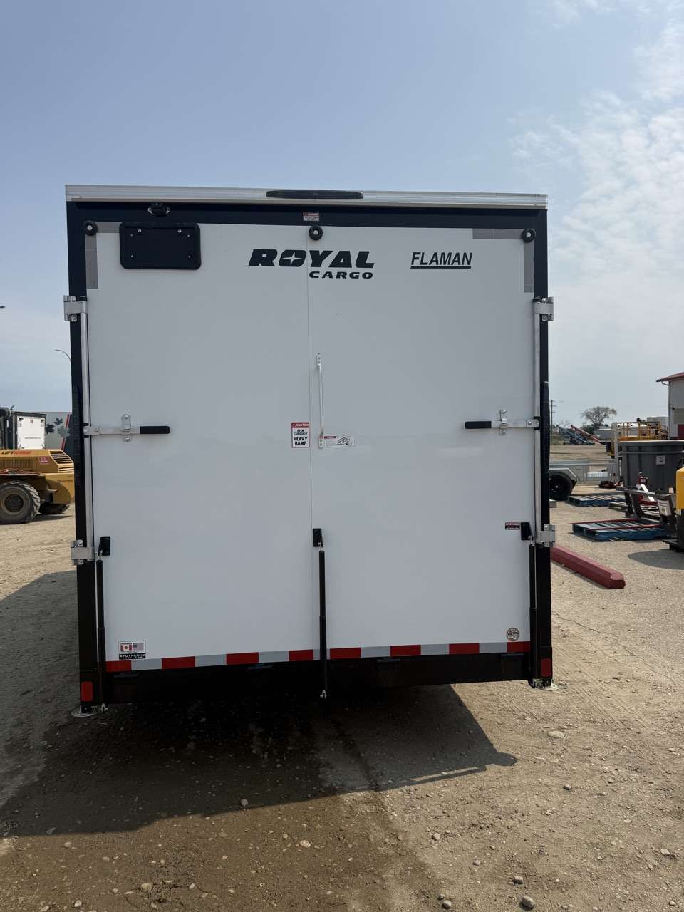 2026 Royal LCH 7'6" x 18' + V-Nose Cargo Trailer