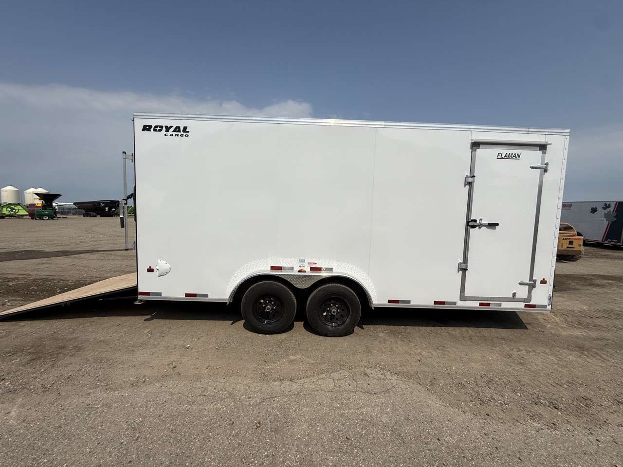 2026 Royal LCH 7'6" x 18' + V-Nose Cargo Trailer