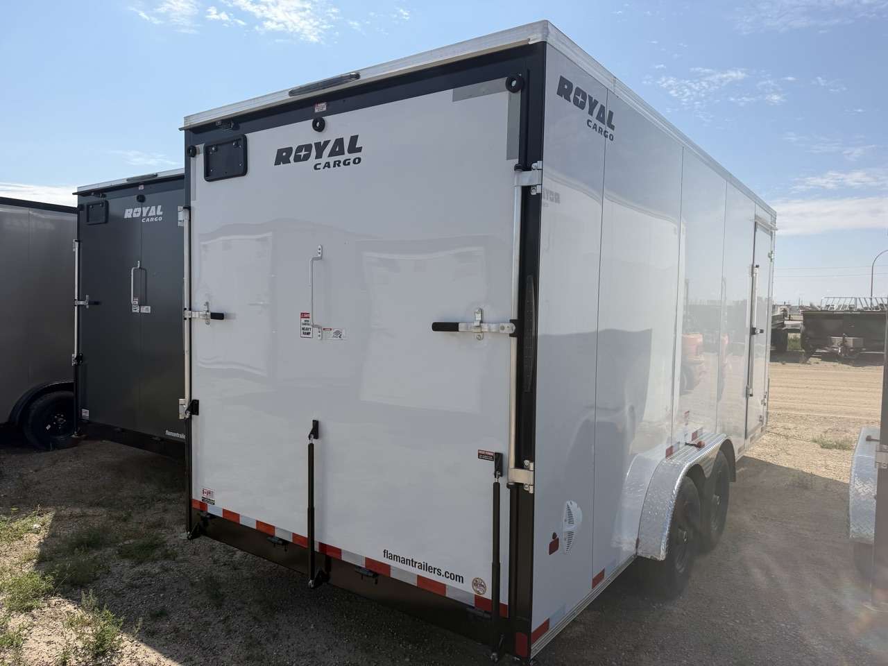 2026 Royal LCH 7'6" x 18' + V-Nose Cargo Trailer
