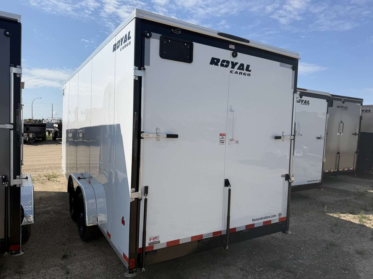 2026 Royal LCH 7'6" x 18' + V-Nose Cargo Trailer
