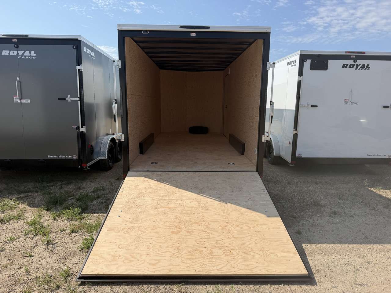 2026 Royal LCH 7'6" x 18' + V-Nose Cargo Trailer