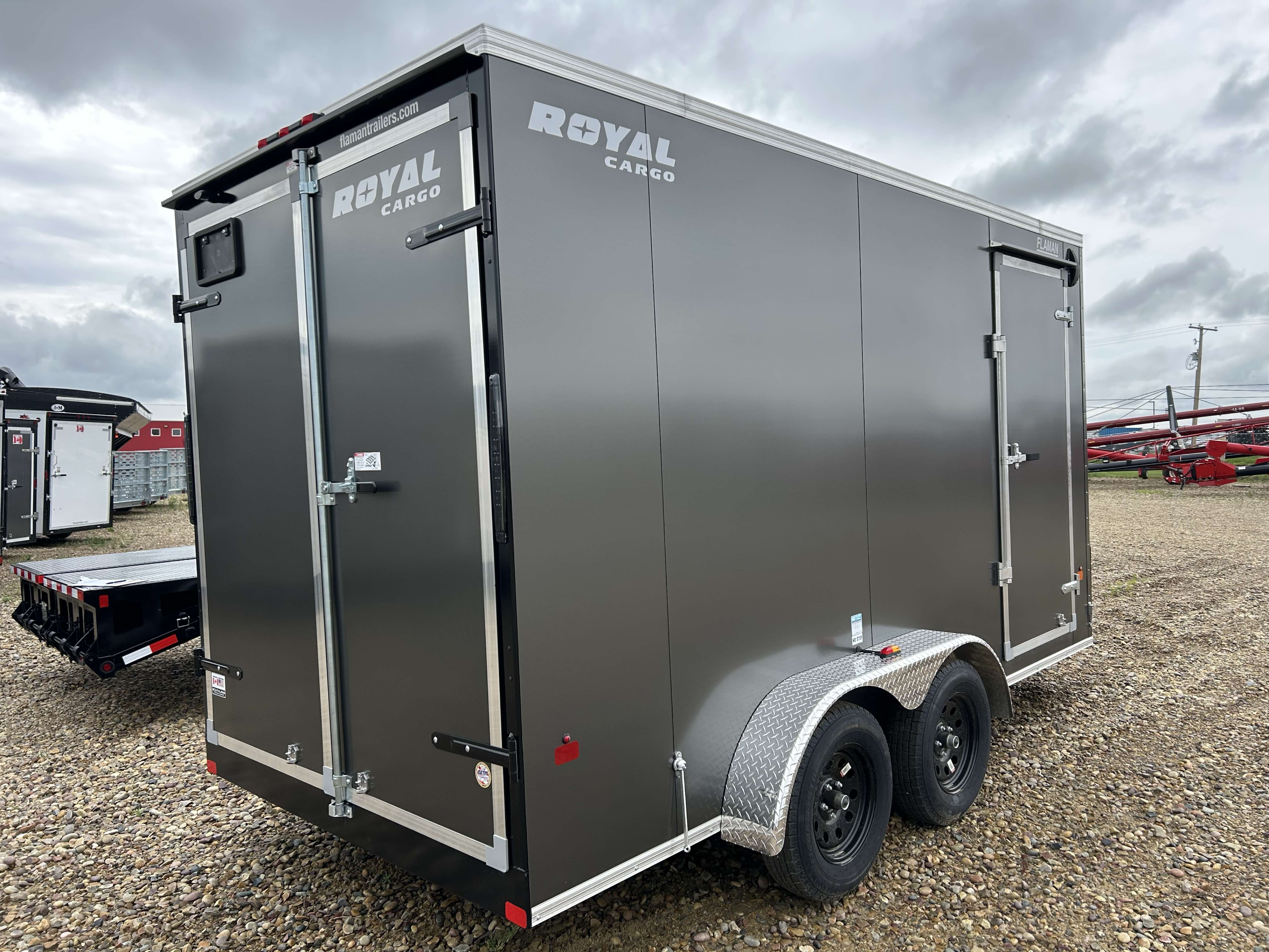 2026 Royal LCH 7' x 14' + V-Nose Cargo Trailer