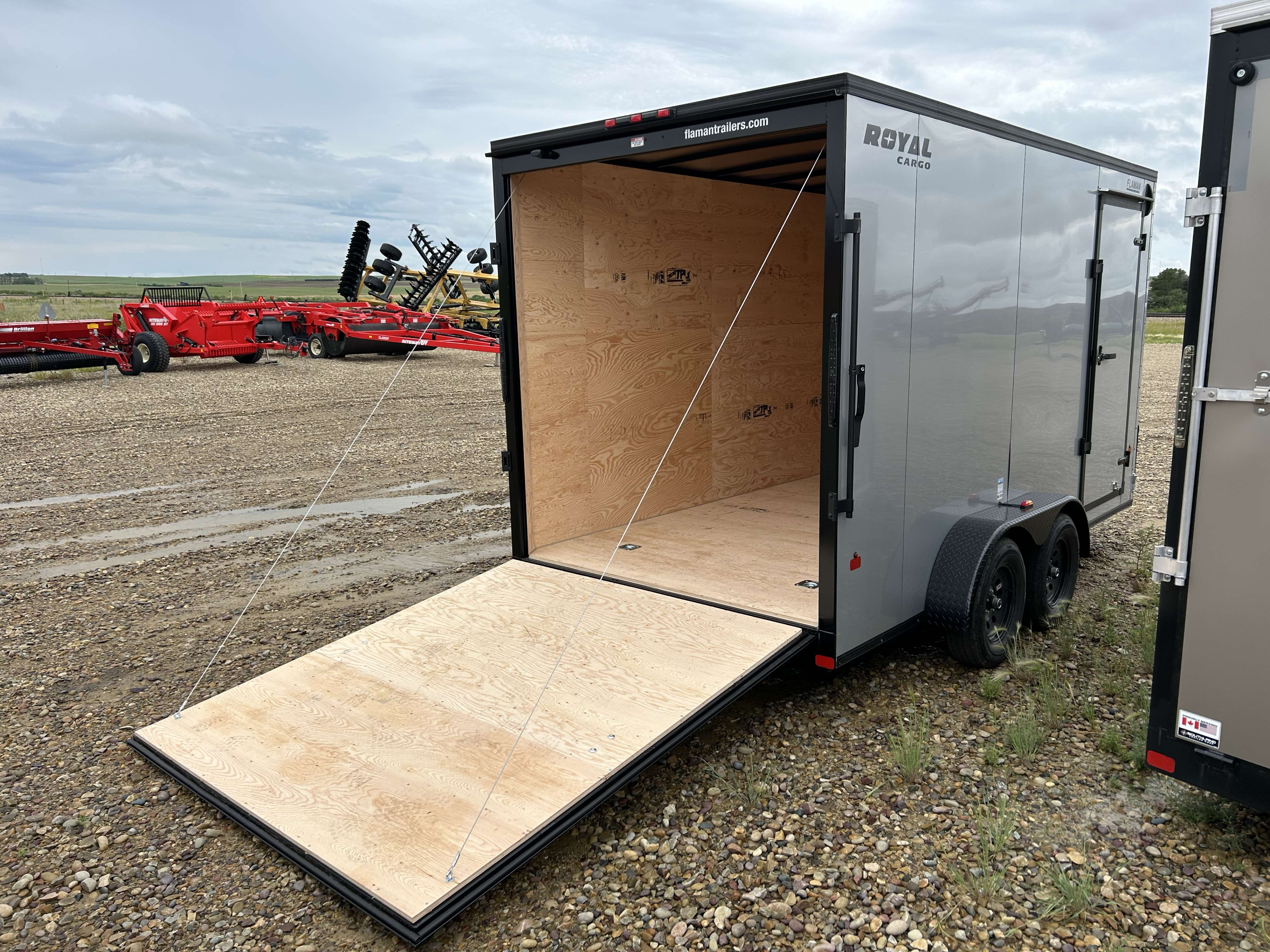 2026 Royal LCH 7' x 14' + V-Nose Cargo Trailer
