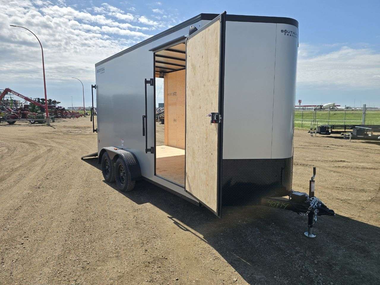 2026 Royal LCH 7' x 14' + V-Nose Cargo Trailer