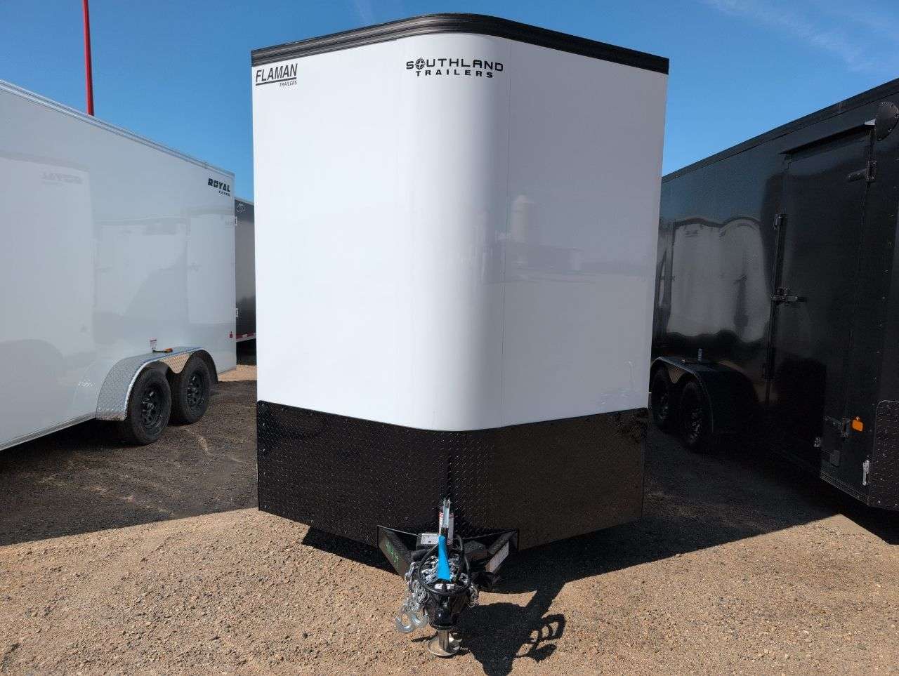 2026 Royal LCH 7' x 14' + V-Nose Cargo Trailer