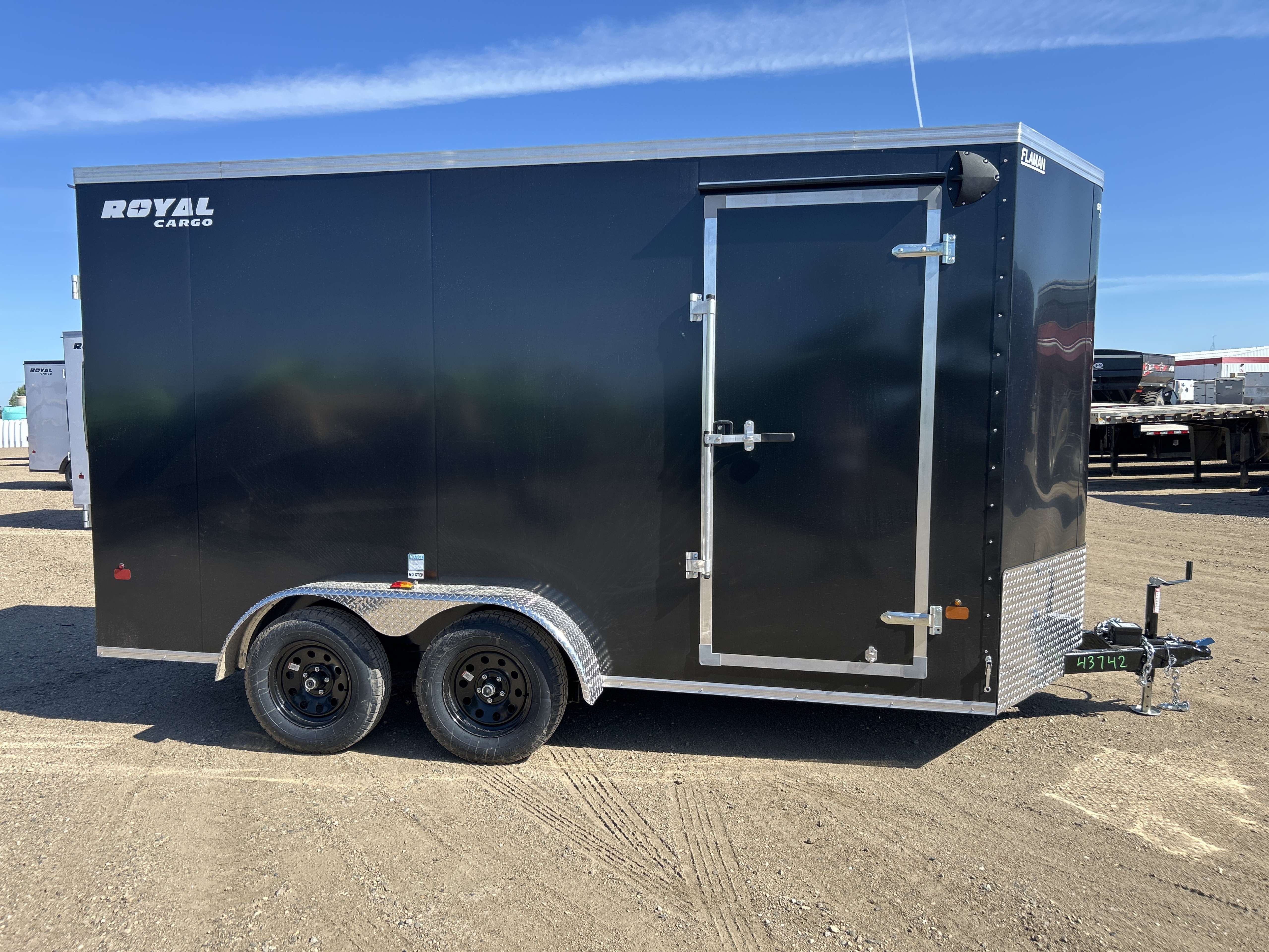2026 Royal LCH  7' x 14' + V-Nose Cargo Trailer