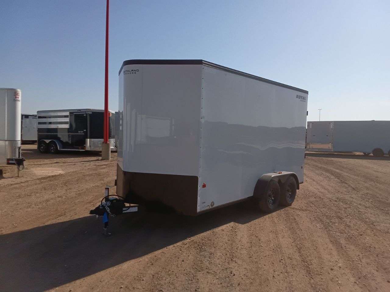 2026 Royal LCH 7' x 14' + V-Nose Cargo Trailer