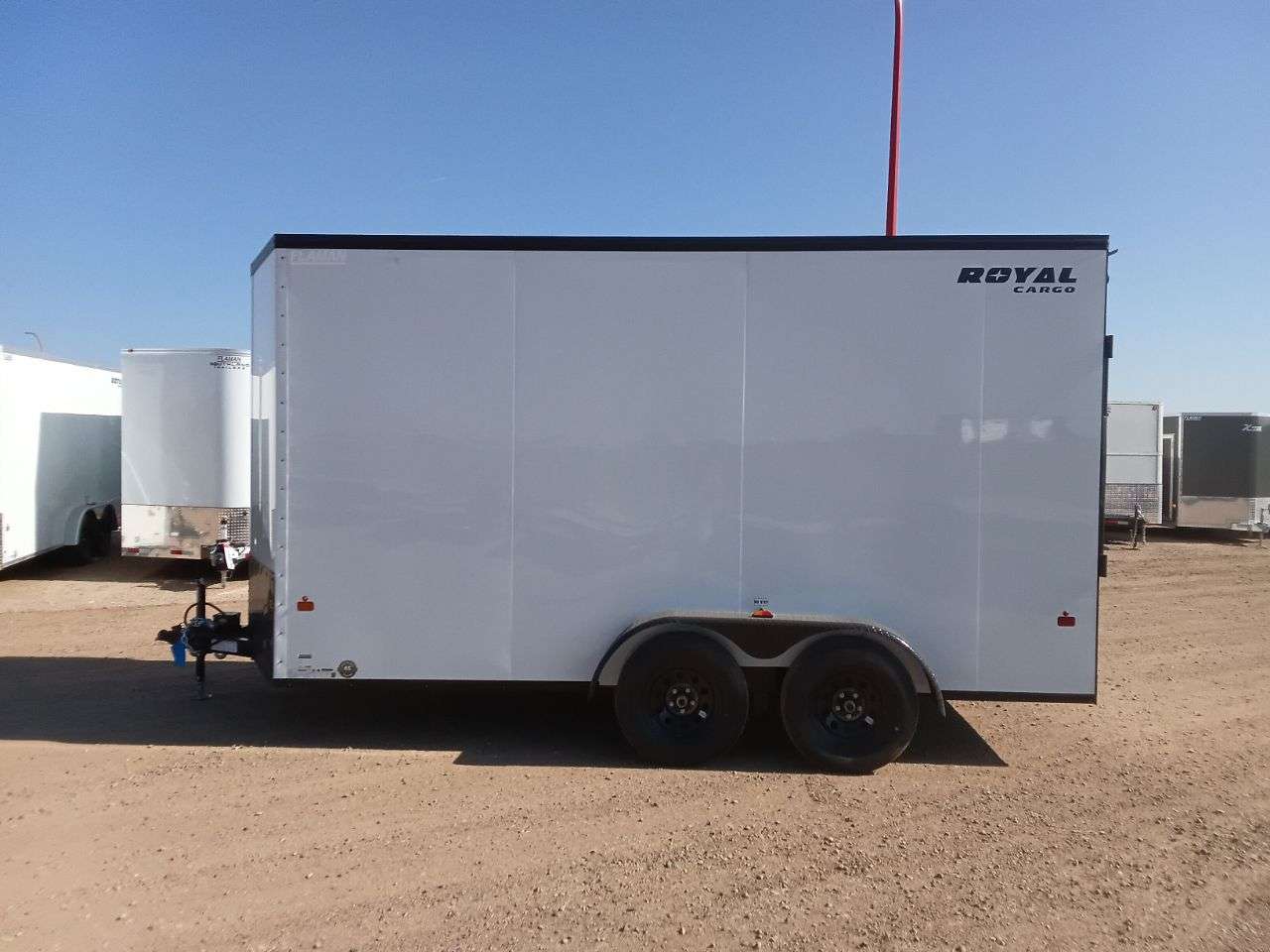 2026 Royal LCH 7' x 14' + V-Nose Cargo Trailer
