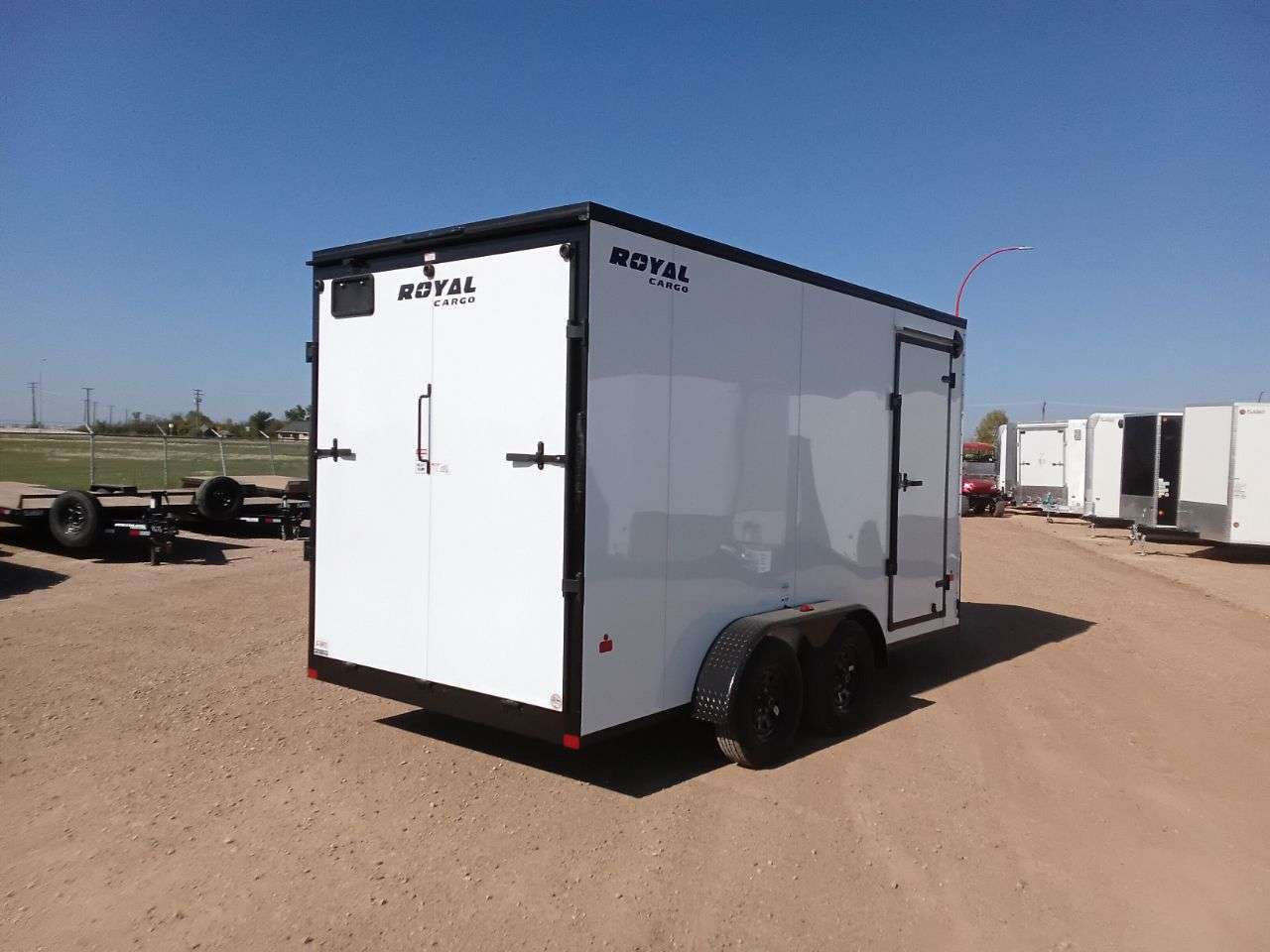 2026 Royal LCH 7' x 14' + V-Nose Cargo Trailer