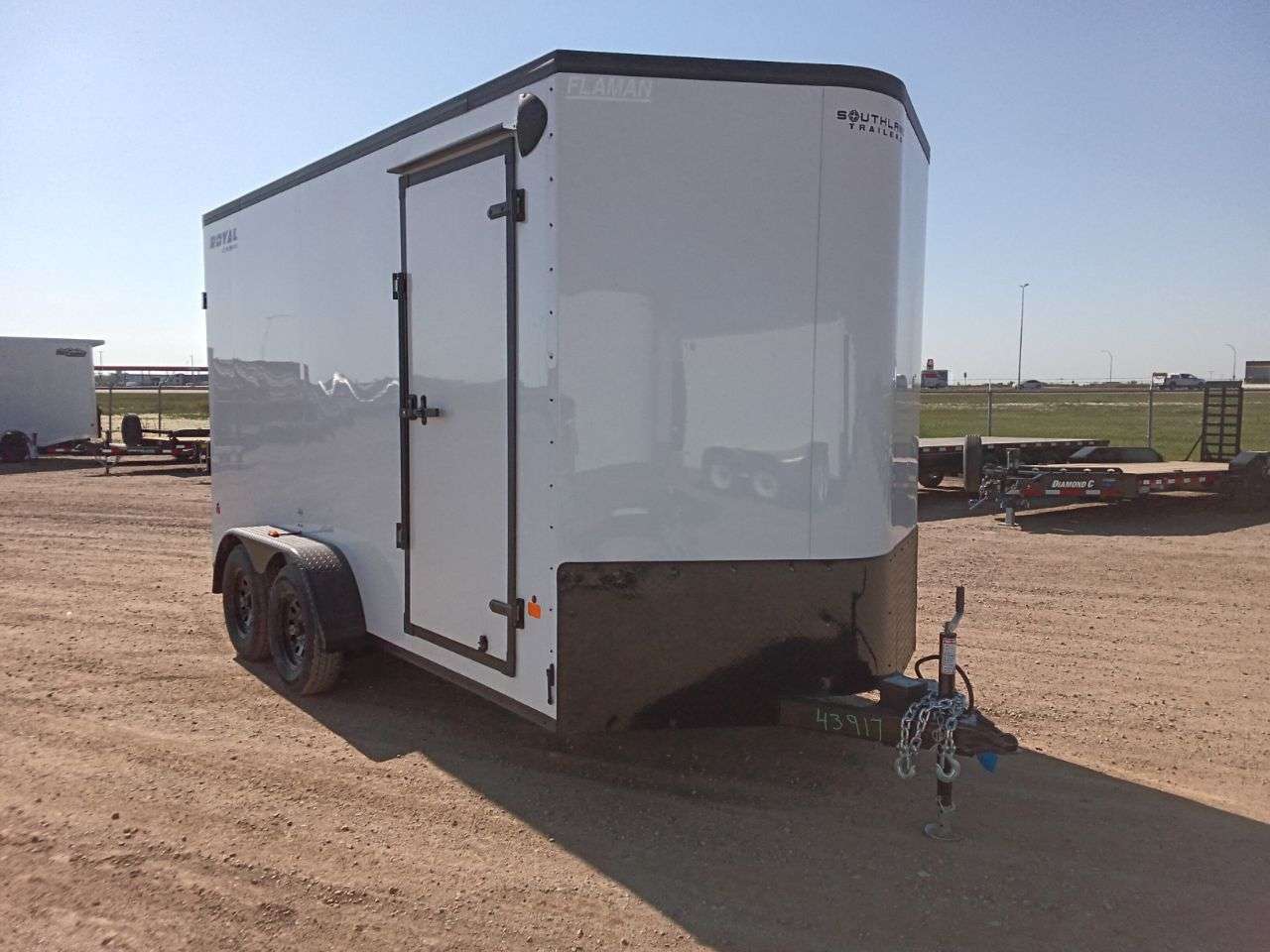 2026 Royal LCH 7' x 14' + V-Nose Cargo Trailer