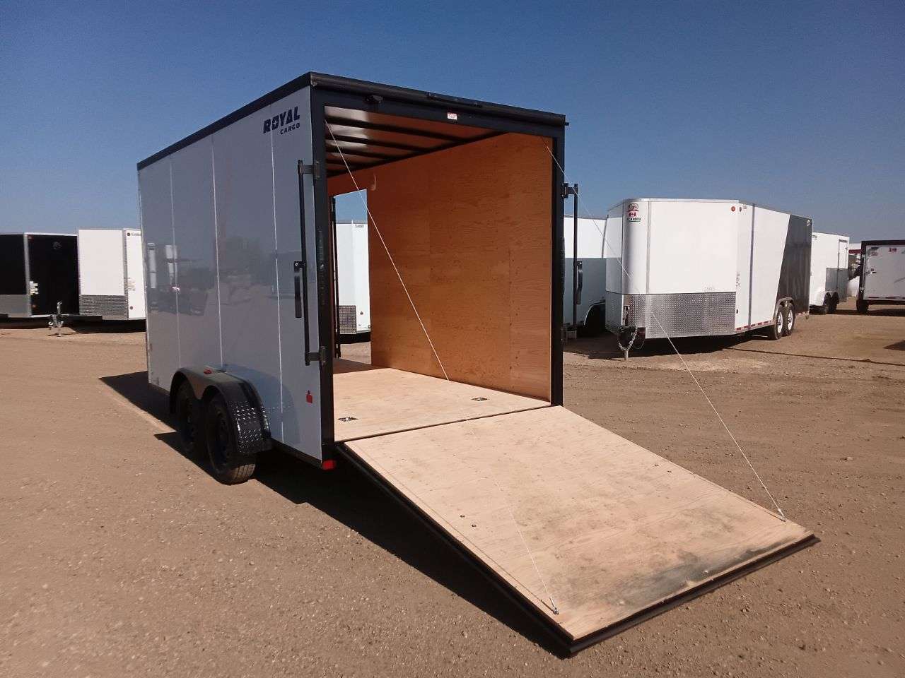 2026 Royal LCH 7' x 14' + V-Nose Cargo Trailer