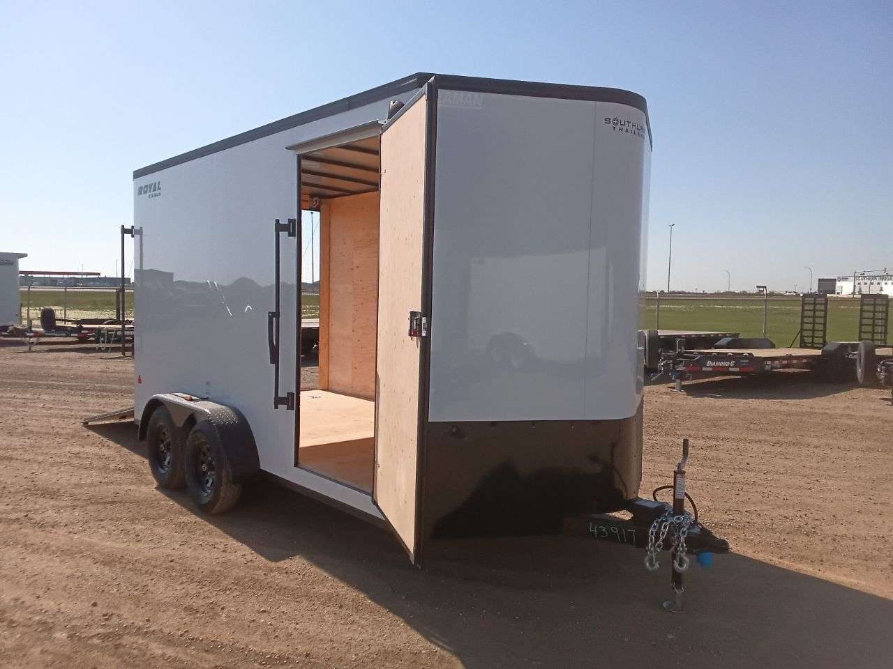 2026 Royal LCH 7' x 14' + V-Nose Cargo Trailer