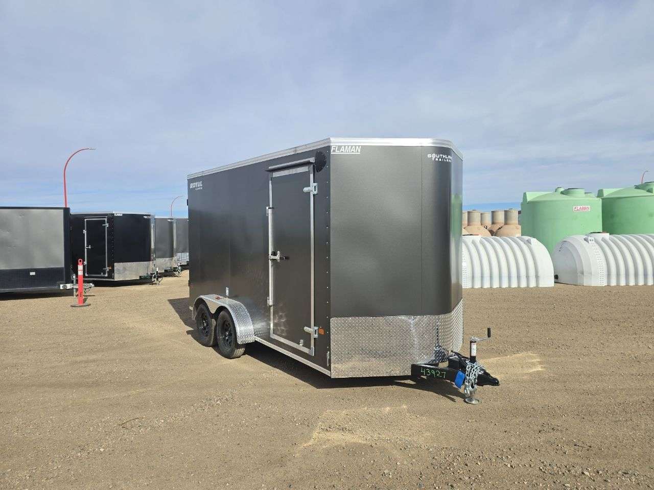 2026 Royal LCH 7' x 14' + V-Nose Cargo Trailer