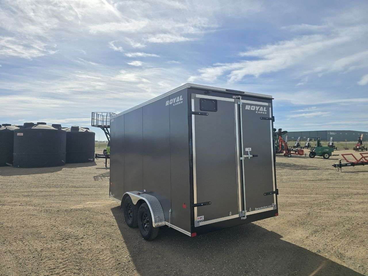 2026 Royal LCH 7' x 14' + V-Nose Cargo Trailer