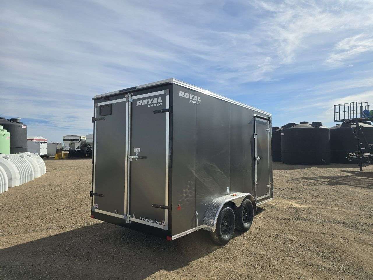 2026 Royal LCH 7' x 14' + V-Nose Cargo Trailer