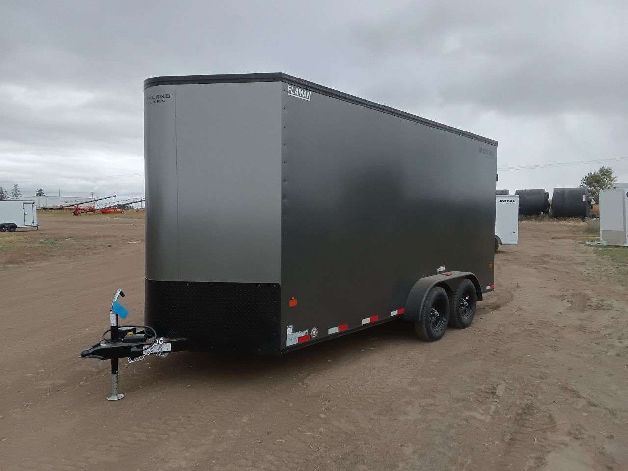 2026 Royal LCH 7' x 14' + V-Nose Cargo Trailer