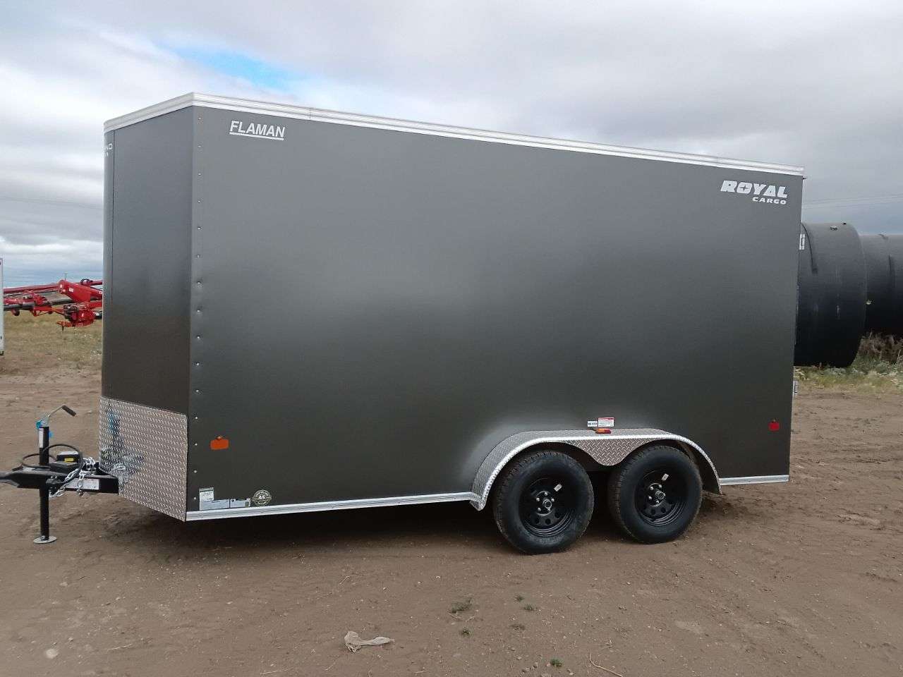 2026 Royal LCH 7' x 14' + V-Nose Cargo Trailer