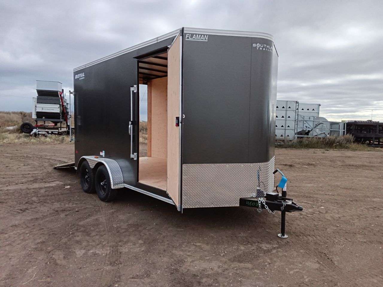 2026 Royal LCH 7' x 14' + V-Nose Cargo Trailer