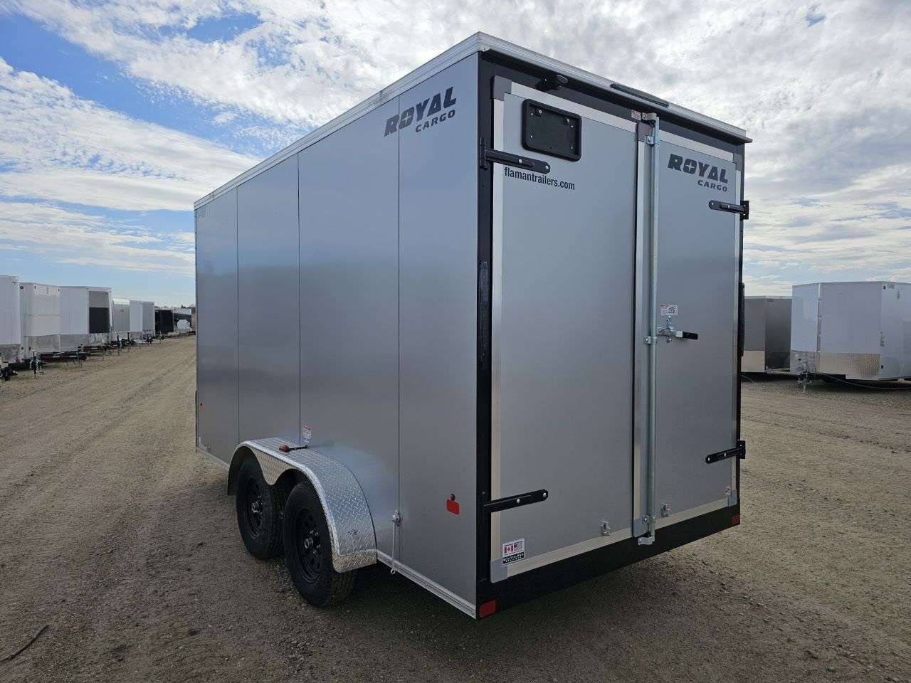 2026 Royal LCH 7' x 14' + V-Nose Cargo Trailer