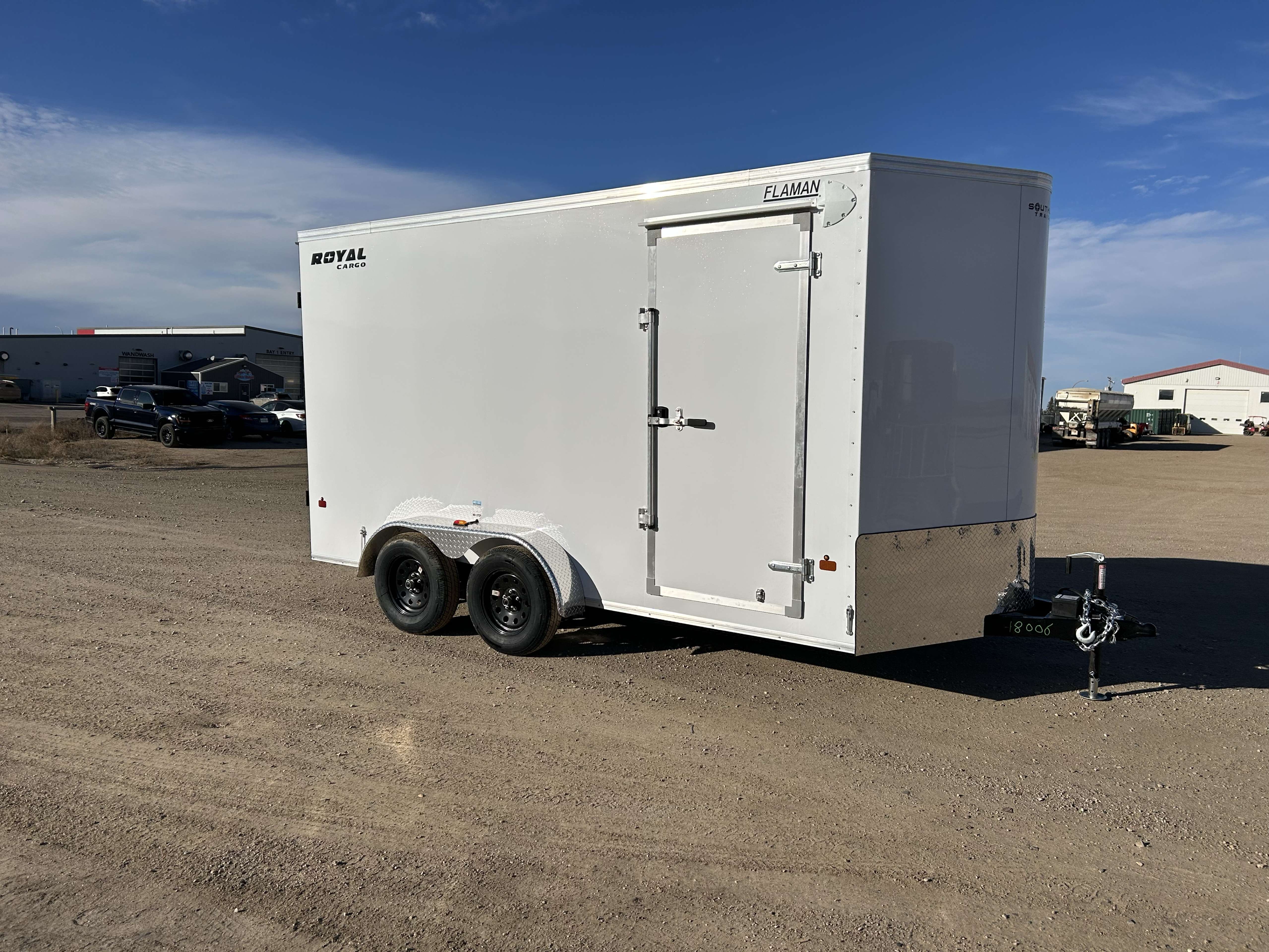 2026 Royal LCH 7' x 14' + V-Nose Cargo Trailer