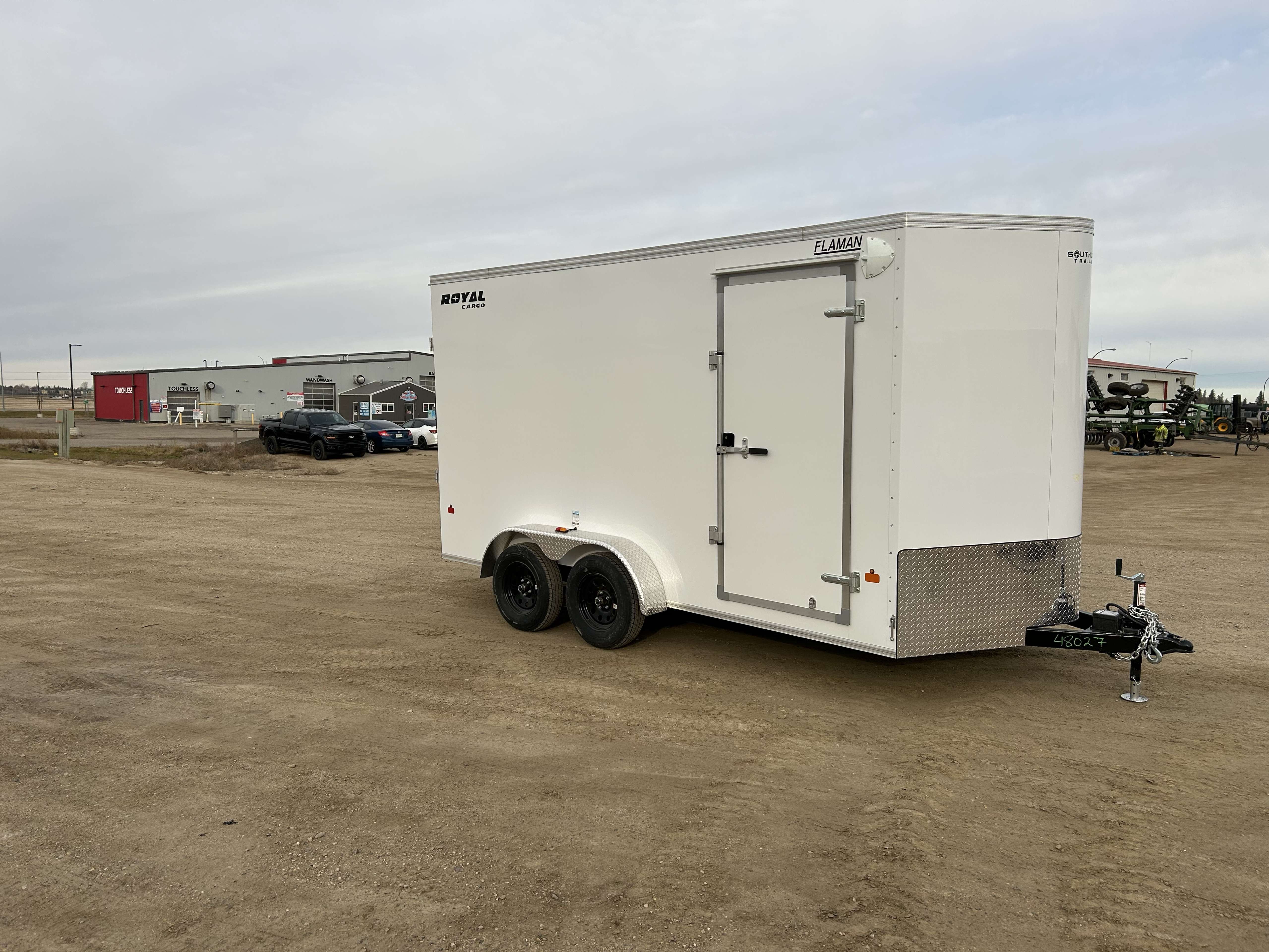 2026 Royal LCH 7' x 14' + V-Nose Cargo Trailer