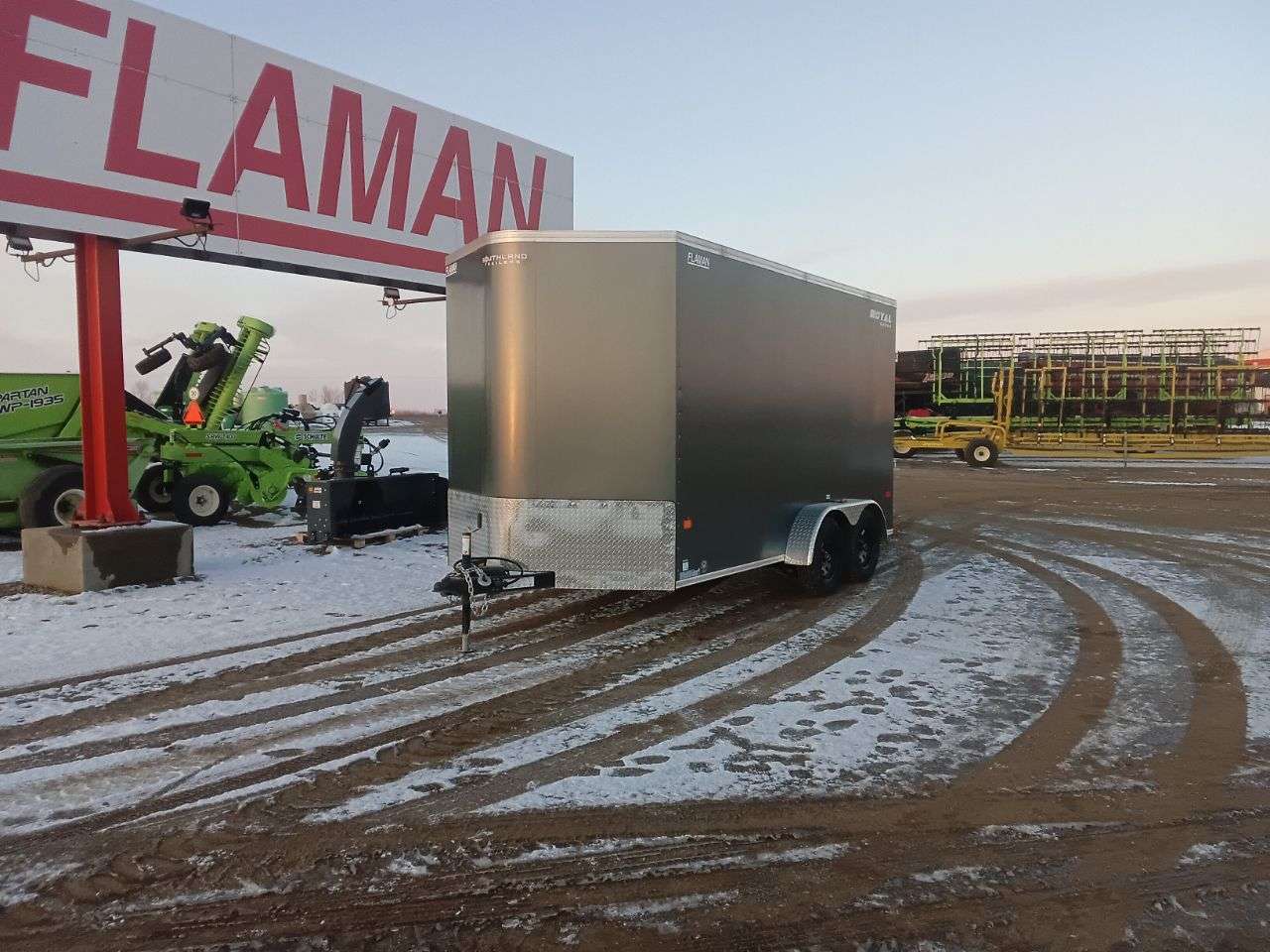 2026 Royal LCH 7' x 14' + V-Nose Cargo Trailer