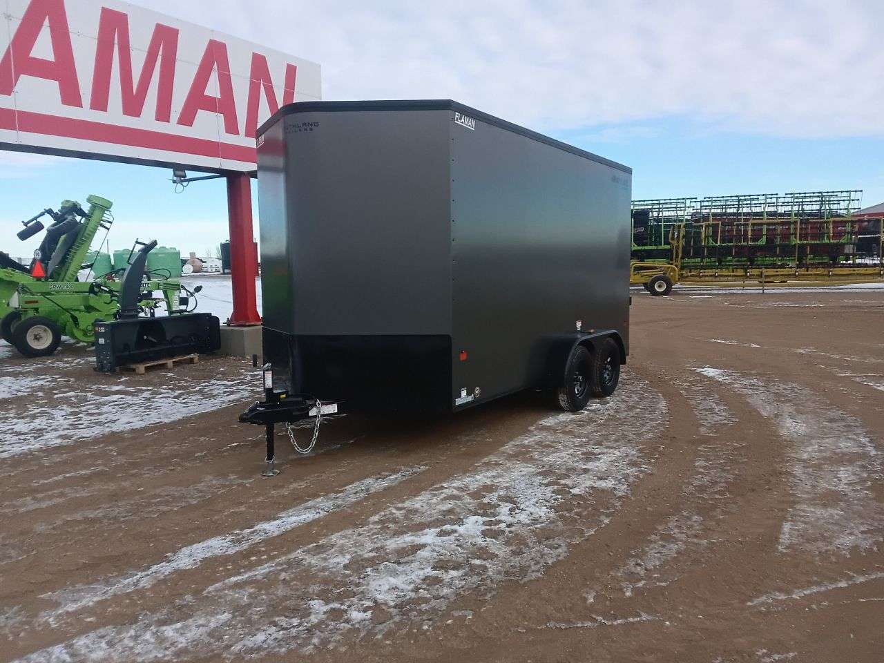 2026 Royal LCH 7' x 14' + V-Nose Cargo Trailer