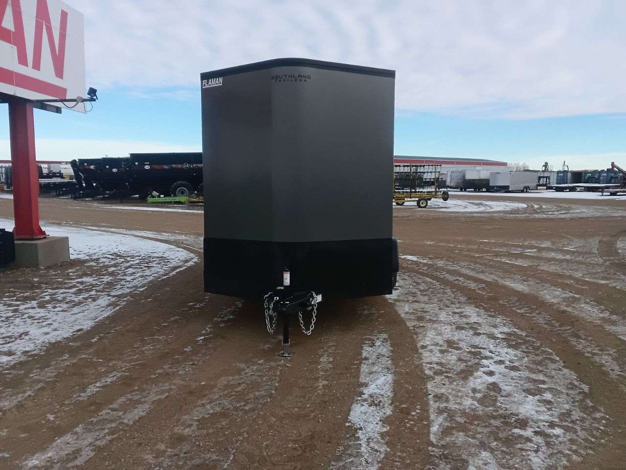 2026 Royal LCH 7' x 14' + V-Nose Cargo Trailer