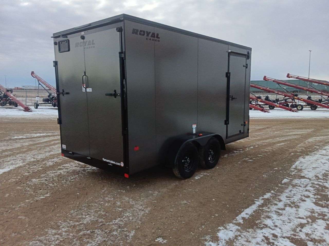 2026 Royal LCH 7' x 14' + V-Nose Cargo Trailer