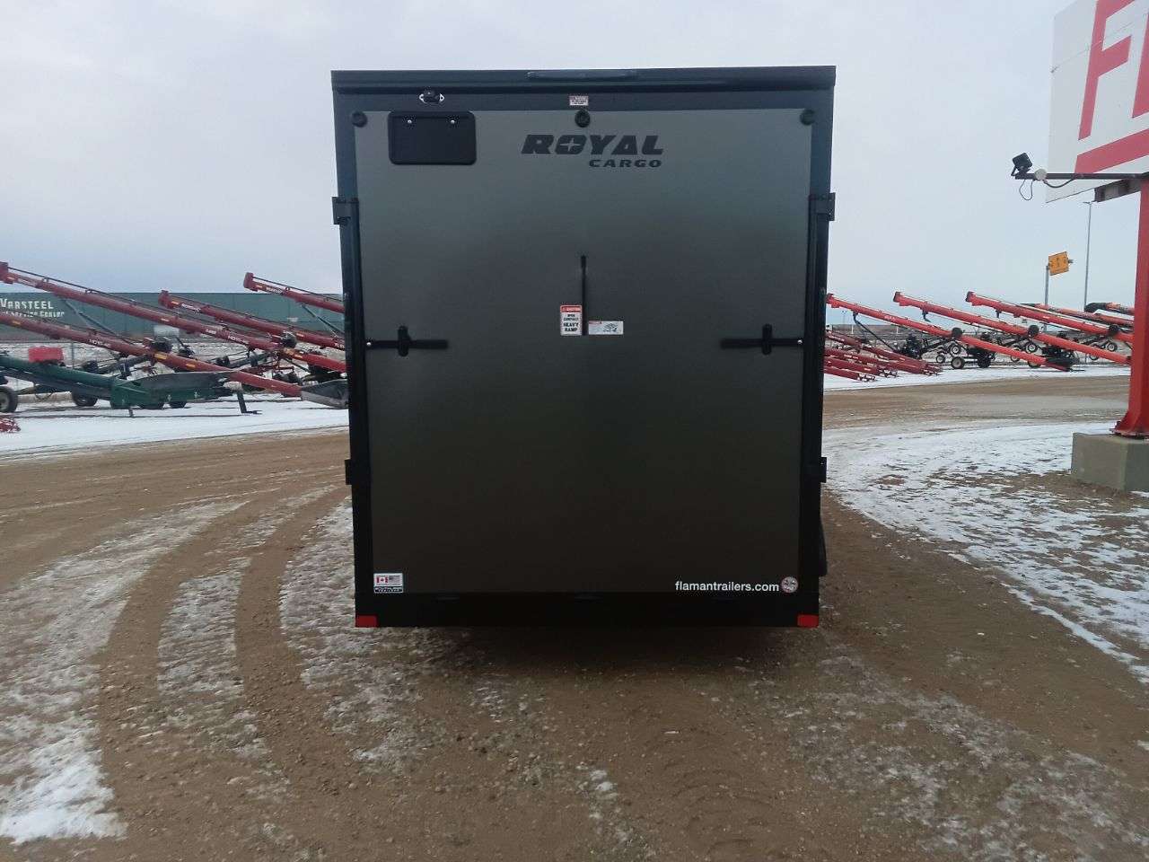 2026 Royal LCH 7' x 14' + V-Nose Cargo Trailer