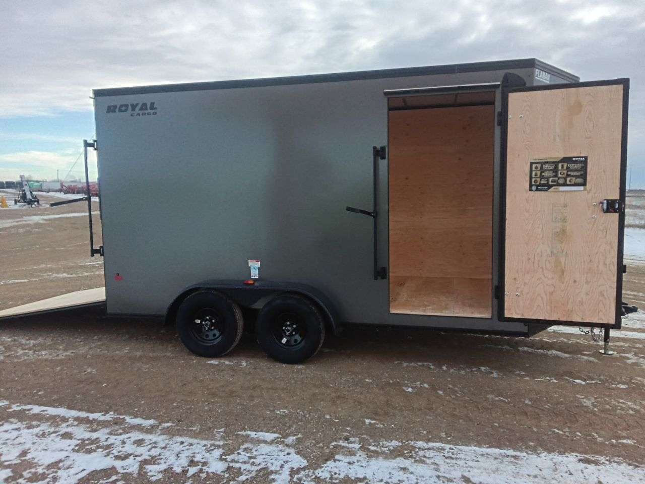 2026 Royal LCH 7' x 14' + V-Nose Cargo Trailer