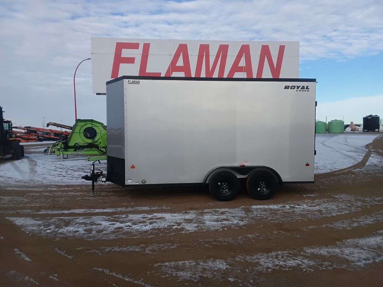 2026 Royal LCH 7' x 14' + V-Nose Cargo Trailer