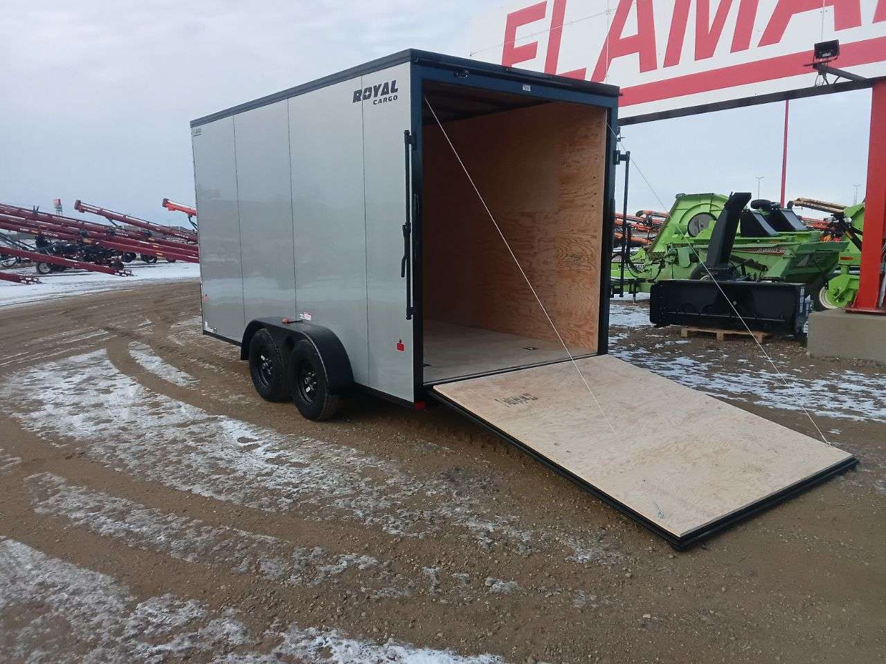 2026 Royal LCH 7' x 14' + V-Nose Cargo Trailer
