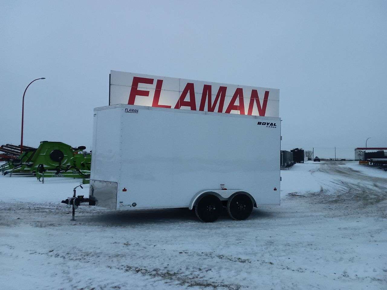 2026 Royal LCH  7' x 14' + V-Nose Cargo Trailer