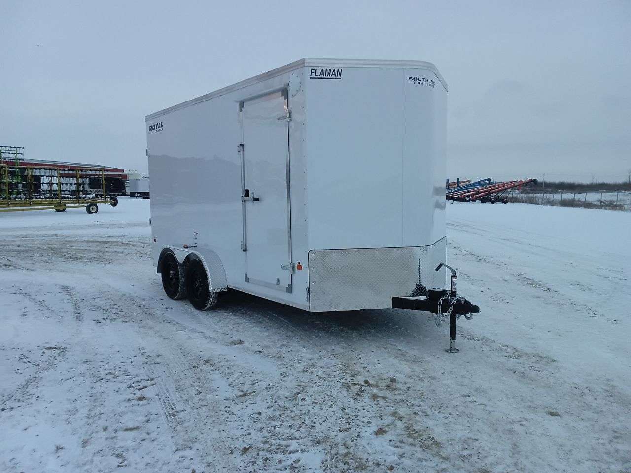 2026 Royal LCH  7' x 14' + V-Nose Cargo Trailer