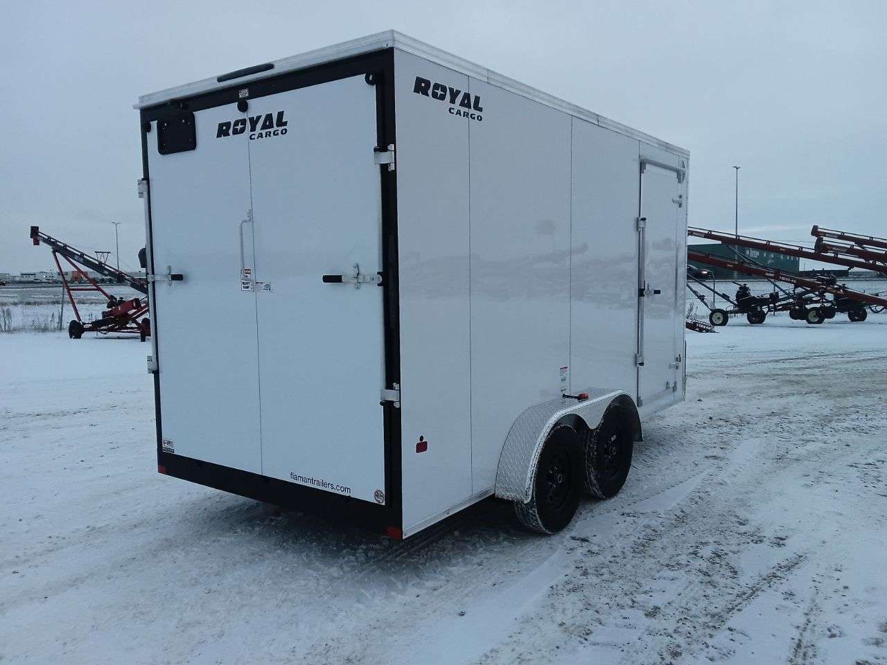 2026 Royal LCH  7' x 14' + V-Nose Cargo Trailer