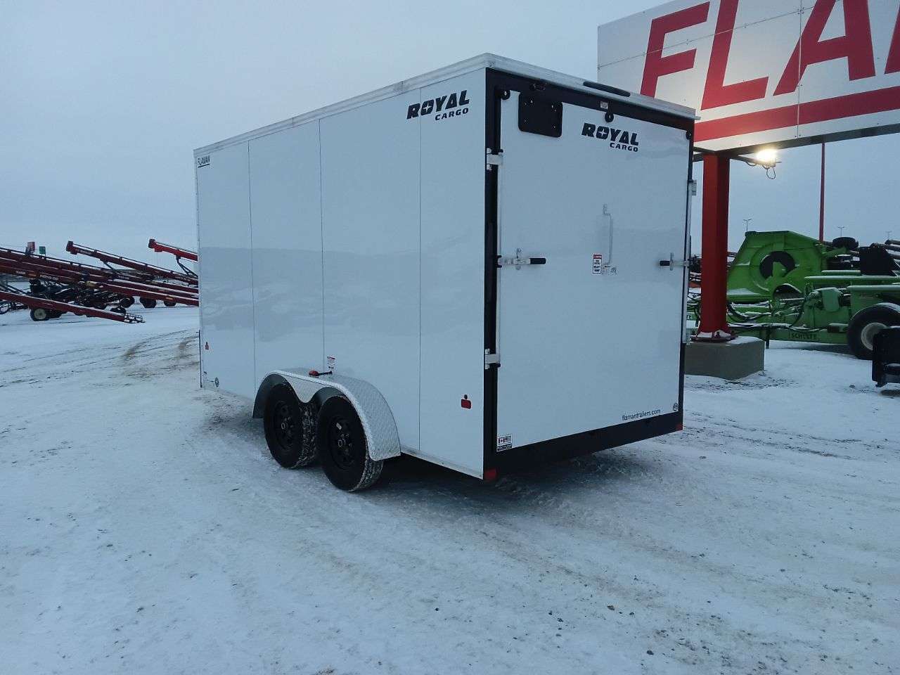 2026 Royal LCH  7' x 14' + V-Nose Cargo Trailer