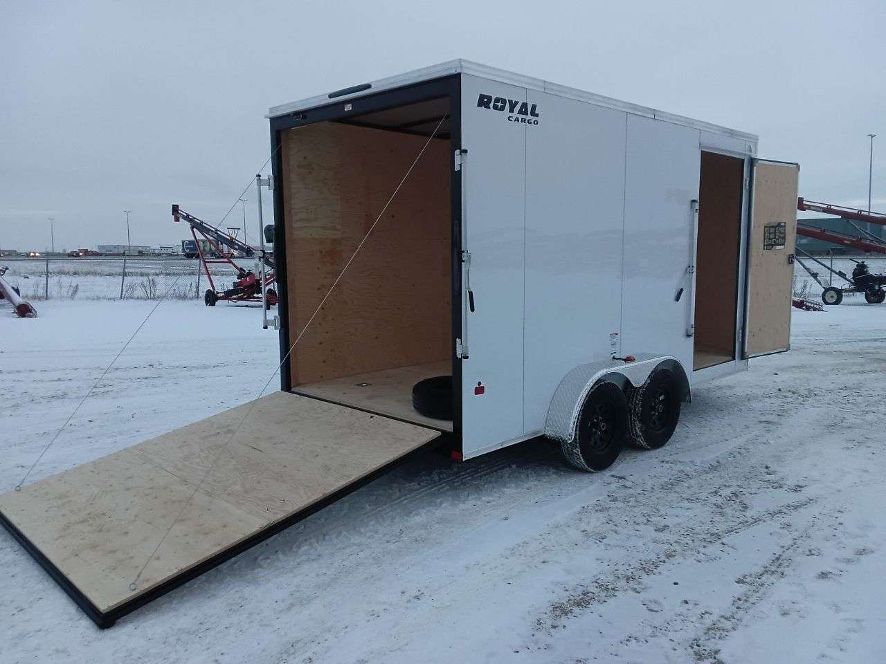 2026 Royal LCH  7' x 14' + V-Nose Cargo Trailer