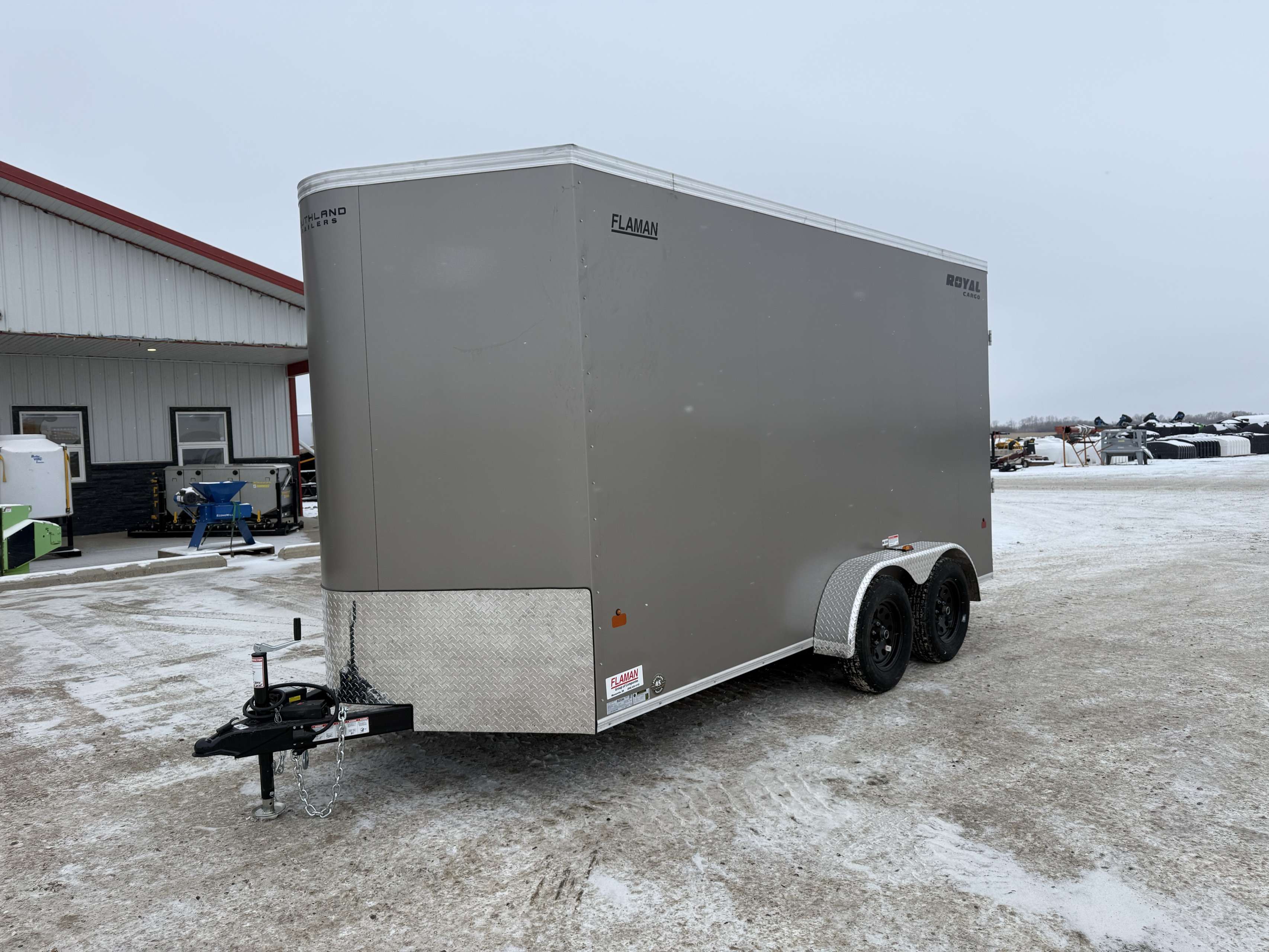 2026 Royal LCH 7' x 14' + V-Nose Cargo Trailer