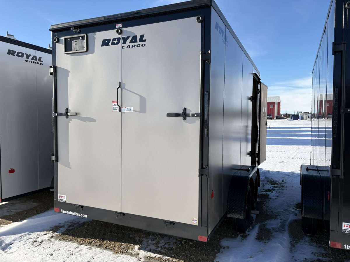 2026 Royal LCH 7' x 14' + V-Nose Cargo Trailer