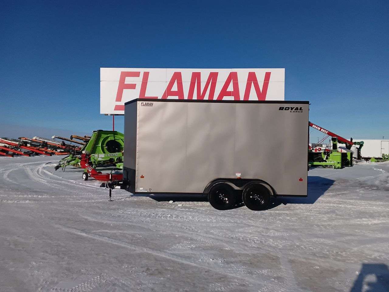 2026 Royal LCH 7' x 14' + V-Nose Cargo Trailer