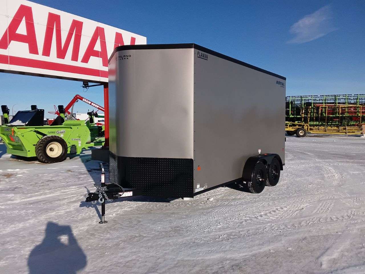 2026 Royal LCH 7' x 14' + V-Nose Cargo Trailer