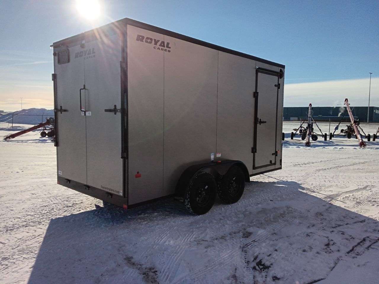 2026 Royal LCH 7' x 14' + V-Nose Cargo Trailer