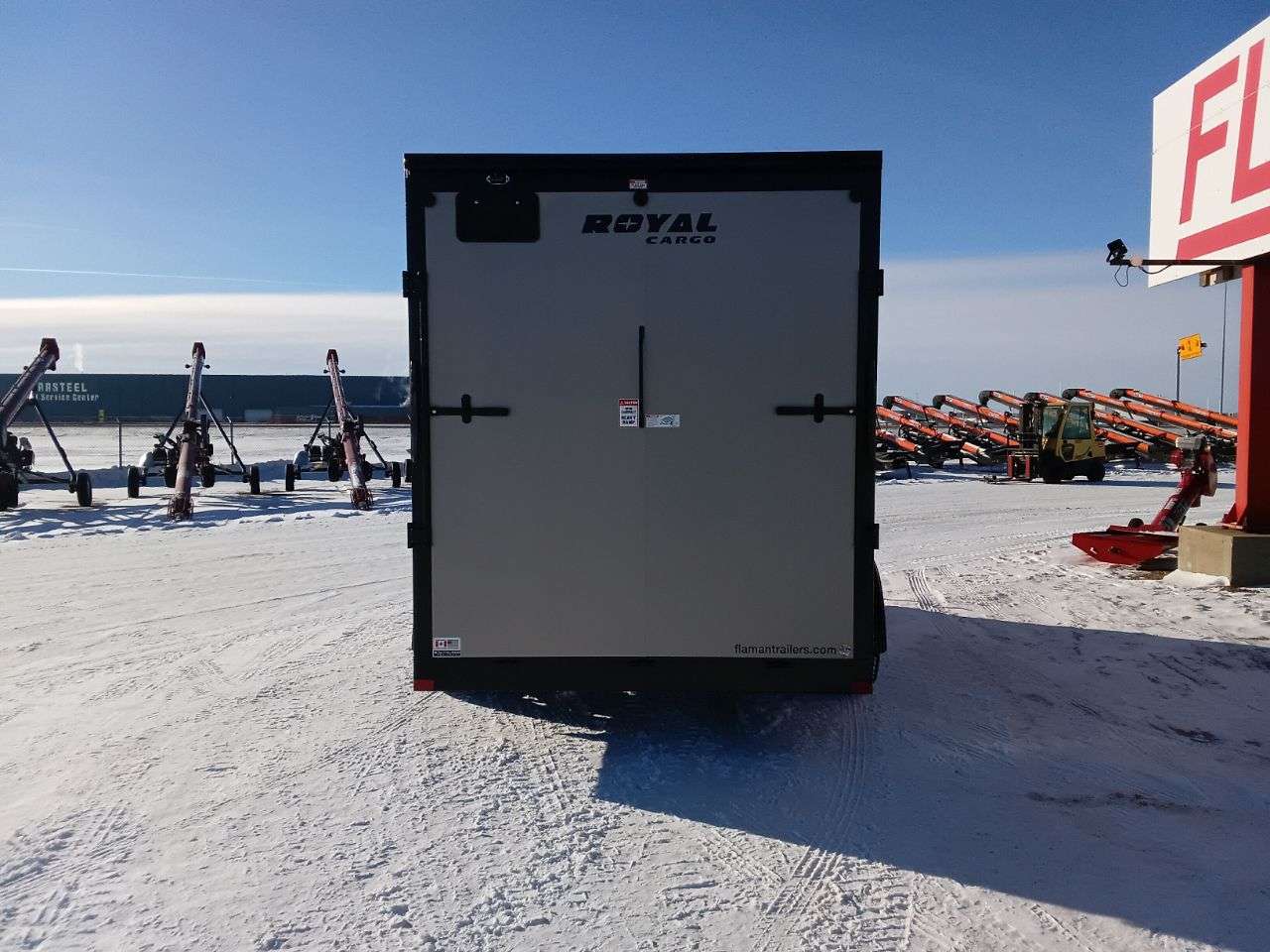 2026 Royal LCH 7' x 14' + V-Nose Cargo Trailer