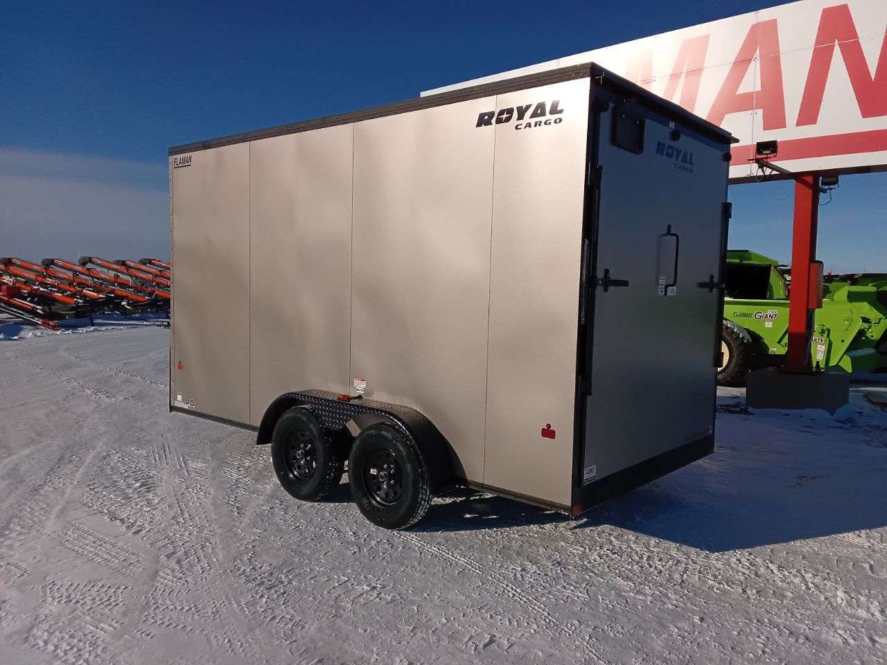 2026 Royal LCH 7' x 14' + V-Nose Cargo Trailer