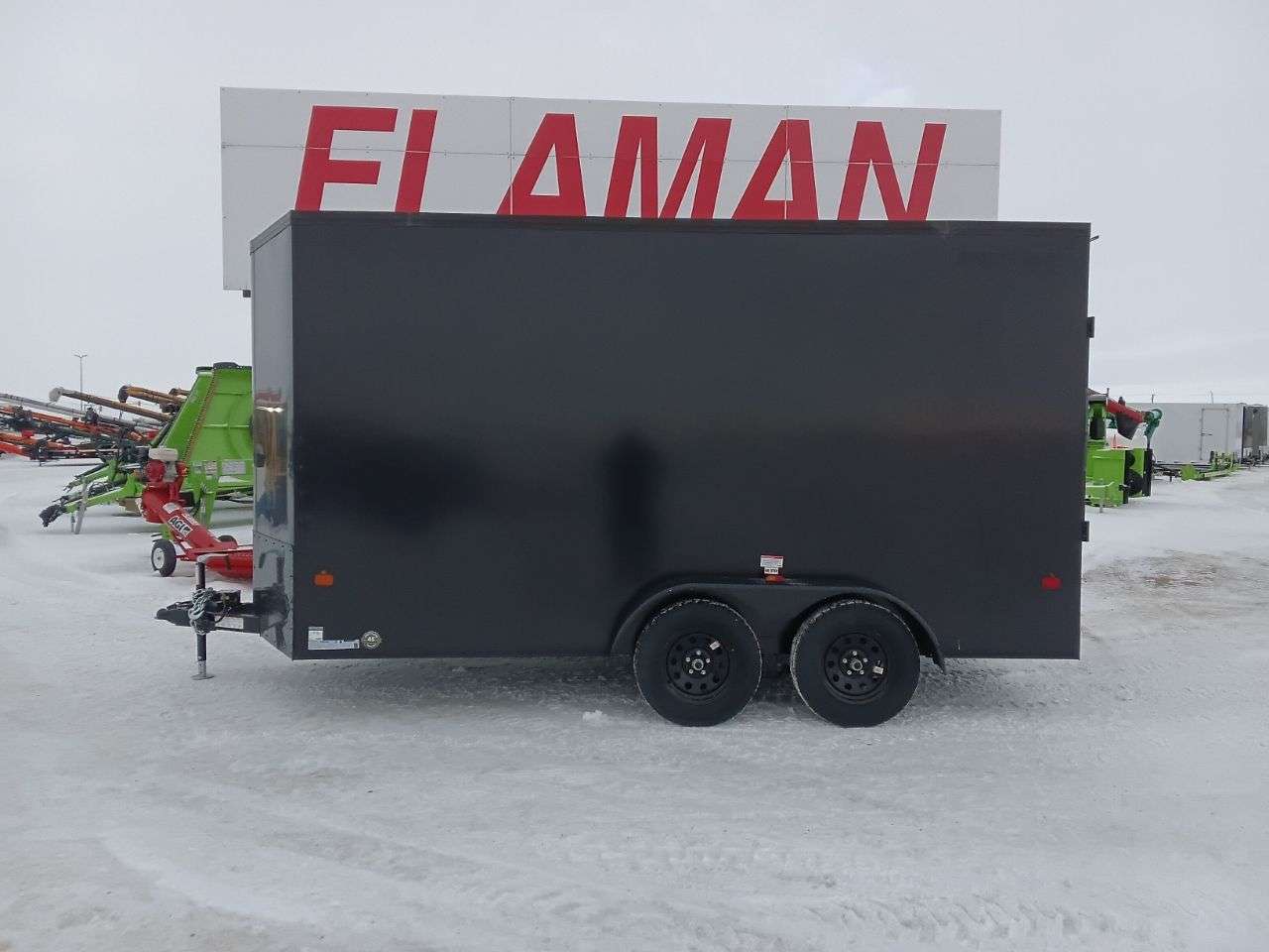 2026 Royal LCH 7' x 14' + V-Nose Cargo Trailer
