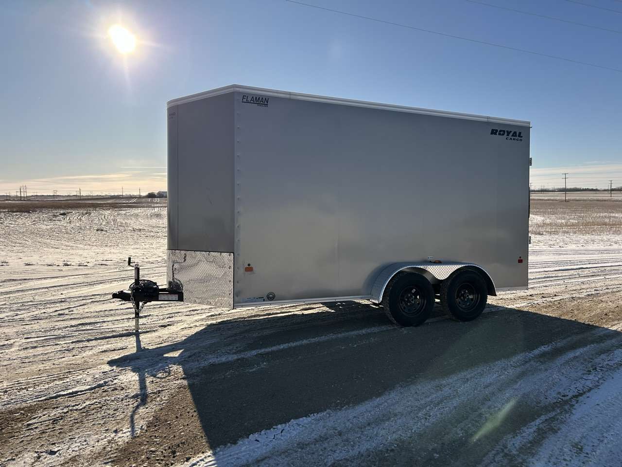 2026 Royal LCH 7' x 14' + V-Nose Cargo Trailer