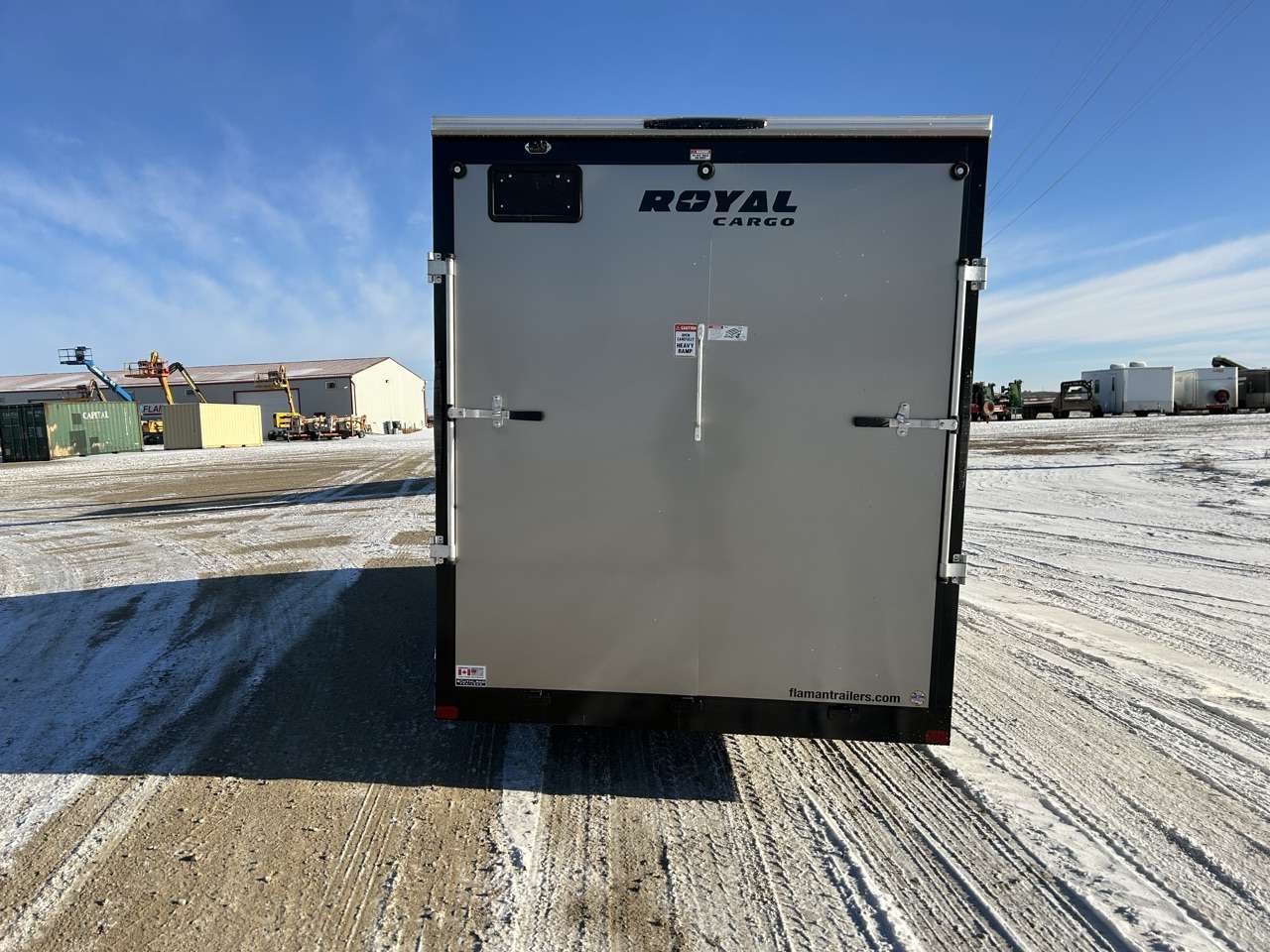 2026 Royal LCH 7' x 14' + V-Nose Cargo Trailer