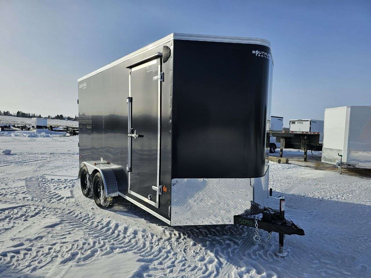 2026 Royal LCH 7' x 14' + V-Nose Cargo Trailer