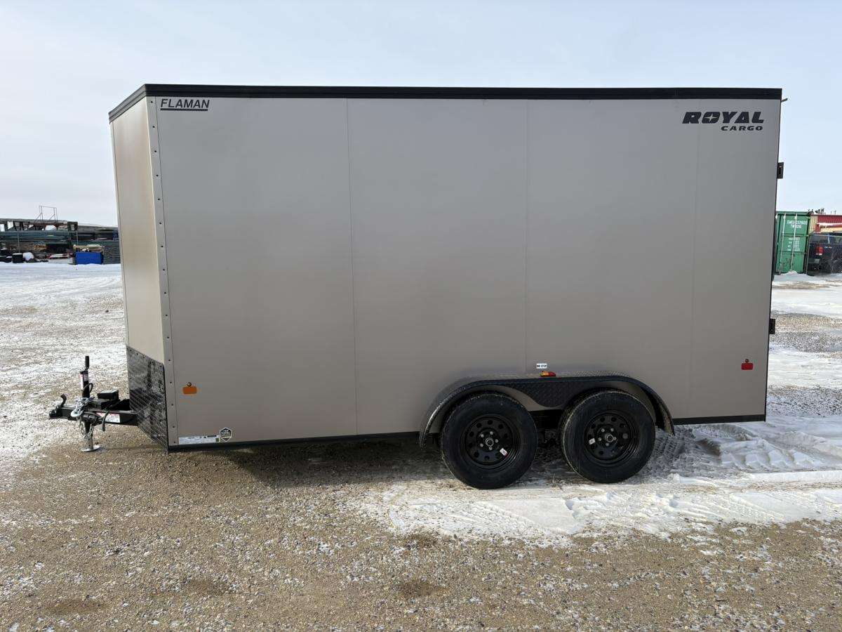 2026 Royal LCH 7' x 14' + V-Nose Cargo Trailer